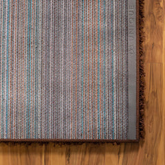 Shag Area Rug, 9' x 12' Rectangle in Brown