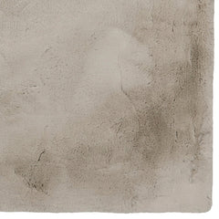 Shag Area Rug, Hand Tufted Polyester in Gray