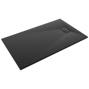 Shower Base, 59 in x 35 in Barrier-Free in Black