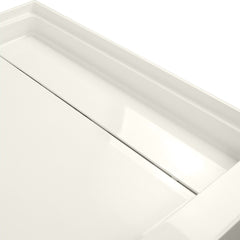 Shower Base, Linear, Single Threshold, Alcove, Right Drain, 48 x 36 In