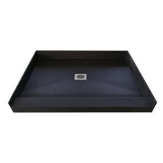 Shower Base, Vivid, Rectangular, Plastic, 48 in. x 30 in.