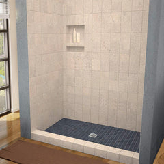 Shower Base, Vivid, Rectangular, Plastic, 48 in. x 30 in.