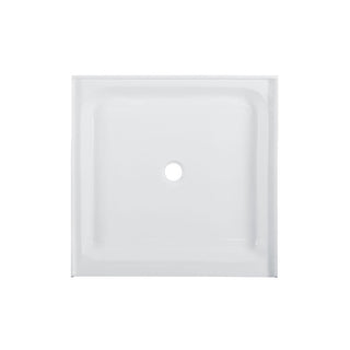 Shower Base, Voltaire, 42 in x 42 in Single Threshold in White