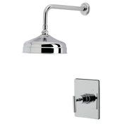 Shower Faucet, Manhattan, Pressure Balanced Single Handle in Polished Chrome