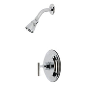 Shower Faucet, Manhattan, Pressure Balanced with Single Handle in Polished Chrome