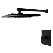 Shower Faucet, Manhattan, Single-Handle Pressure Balanced in Matte Black