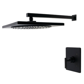 Shower Faucet, Manhattan, Single-Handle Pressure Balanced in Matte Black