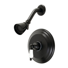 Shower Faucet, Restoration, Single-Handle in Matte Black