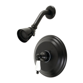 Shower Faucet, Restoration, Single-Handle in Matte Black