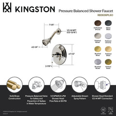 Shower Faucet, Restoration, Single-Handle in Oil Rubbed Bronze