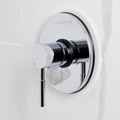 Shower Faucet Set, Concord, Single Handle, Brass, Polished Chrome