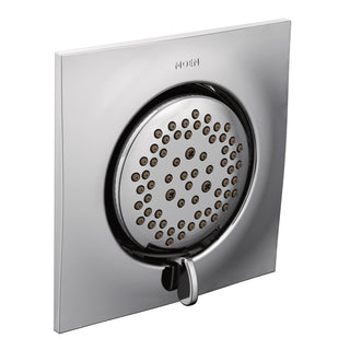 Adjustable Shower Head, Mosaic, Multi Function, Metal, Chrome