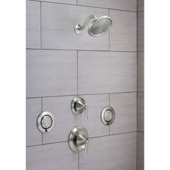 Shower Head, Mosaic, Multi Function, Adjustable, Chrome