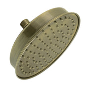 Shower Head, Sona, 8-Inch Round Raindrop in Antique Brass