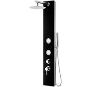 Shower Panel, Adjustable Shower Head, Stainless Steel, 59 Inch