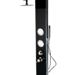 Shower Panel, Adjustable Shower Head, Stainless Steel, 59 Inch