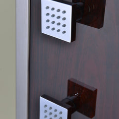Shower Panel System, Monsoon, 57 in with 4 Jets