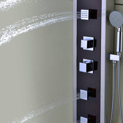Shower Panel System, Monsoon, 57 in with 4 Jets