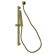Shower System, Sona, Slide Bar and Hand Shower in Antique Brass