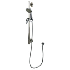 Shower System, Tulare, Slide Bar and Hand Shower in Polished Chrome