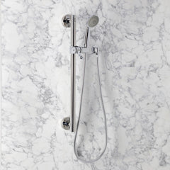 Shower System, Tulare, Slide Bar and Hand Shower in Polished Chrome