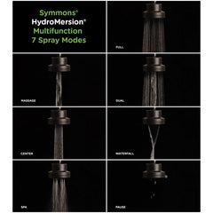 Shower Trim, Dia, HydroMersion, Single Handle, Wall Mount, Bronze