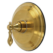 Shower Valve and Trim Set, American Classic, Single Handle in Brushed Brass
