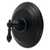 Shower Valve and Trim Set, American Classic, Single Handle in Matte Black