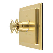 Shower Valve and Trim Set, Concord, Pressure Balanced in Brushed Brass