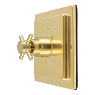 Shower Valve and Trim Set, Concord, Pressure Balanced in Brushed Brass