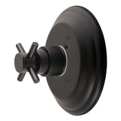 Shower Valve and Trim Set, Concord, Pressure Balanced in Matte Black