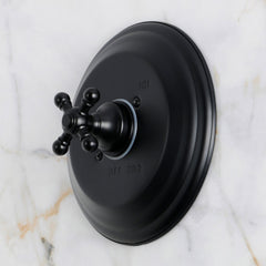 Shower Valve and Trim Set, Metropolitan, Pressure Balanced in Matte Black