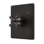 Shower Valve and Trim Set, Revival, Single Handle in Matte Black