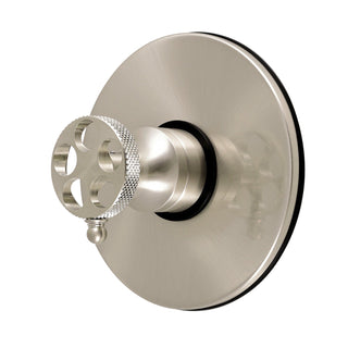 Shower Valve and Trim Set, Webb, Single Handle in Brushed Nickel