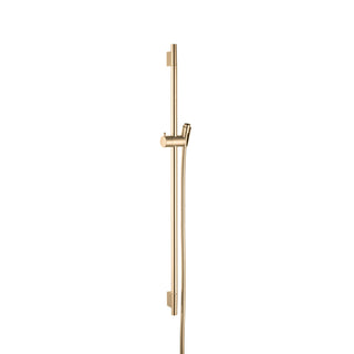 Shower Wall Bar, Unica S Puro, 24 Inch, Brass, Brushed Bronze