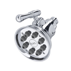 Showerhead, Mantova, 4-Inch, Multi-Function, Wall Mount