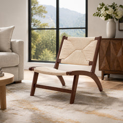 Side Chair, Manufactured Wood Frame with Walnut Legs