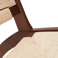 Side Chair, Manufactured Wood Frame with Walnut Legs