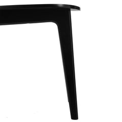 Side Chair, Solid Beech Wood Frame, Black