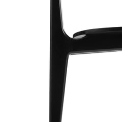 Side Chair, Solid Beech Wood Frame, Black