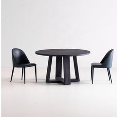 Side Chairs, Set of 2, Dark Teal Faux Leather, Metal Legs