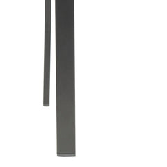 Side Chairs, Set of 2, Stackable Metal in Gray