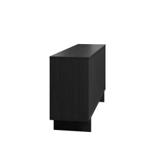 Sideboard, 61.5 in W, Manufactured Wood in Black Oak