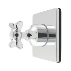 Six-Way Diverter Valve and Trim Kit, Essex, Single Handle in Polished Chrome