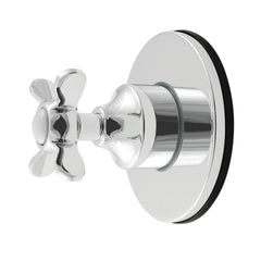 Six-Way Diverter Valve, Essex, Single Handle with Round Trim in Polished Chrome