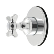 Six-Way Diverter Valve, Essex, Single Handle with Round Trim in Polished Chrome