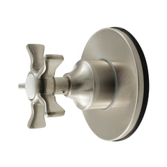 Six-Way Diverter Valve, Hamilton, Single Handle with Round Trim in Brushed Nickel