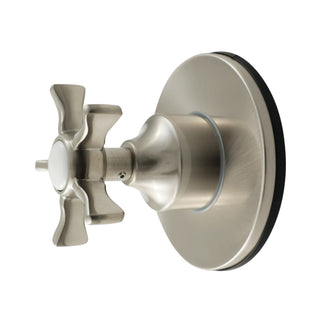 Six-Way Diverter Valve, Hamilton, Single Handle with Round Trim in Brushed Nickel