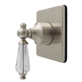 Six-Way Diverter Valve with Square Trim Kit, Willshire, Single Handle in Brushed Nickel