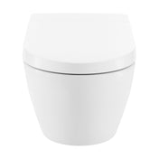 Smart Wall-Hung Toilet, Hugo, Bidet Bundle, Elongated, Ceramic, White